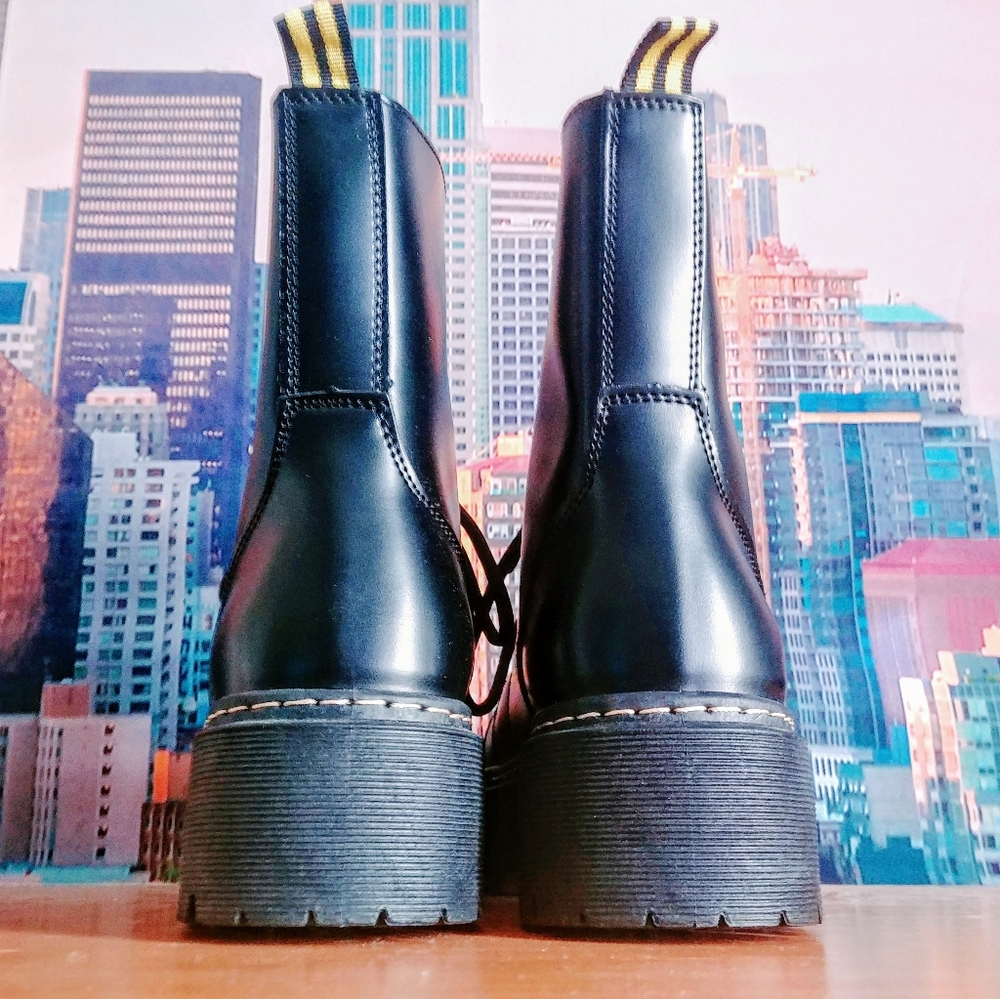 Platform Lace Up Combat Boots